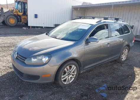 2012 Volkswagen Jetta Sportwagen 2.0L Tdi из США, поврежденный, VIN 3VWPL7AJ5CM601439